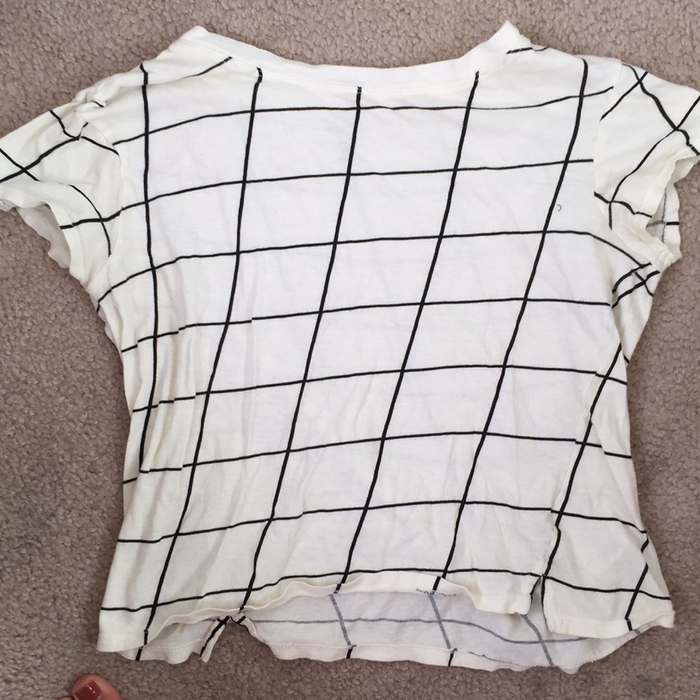 Urban outfitters grid t shirt